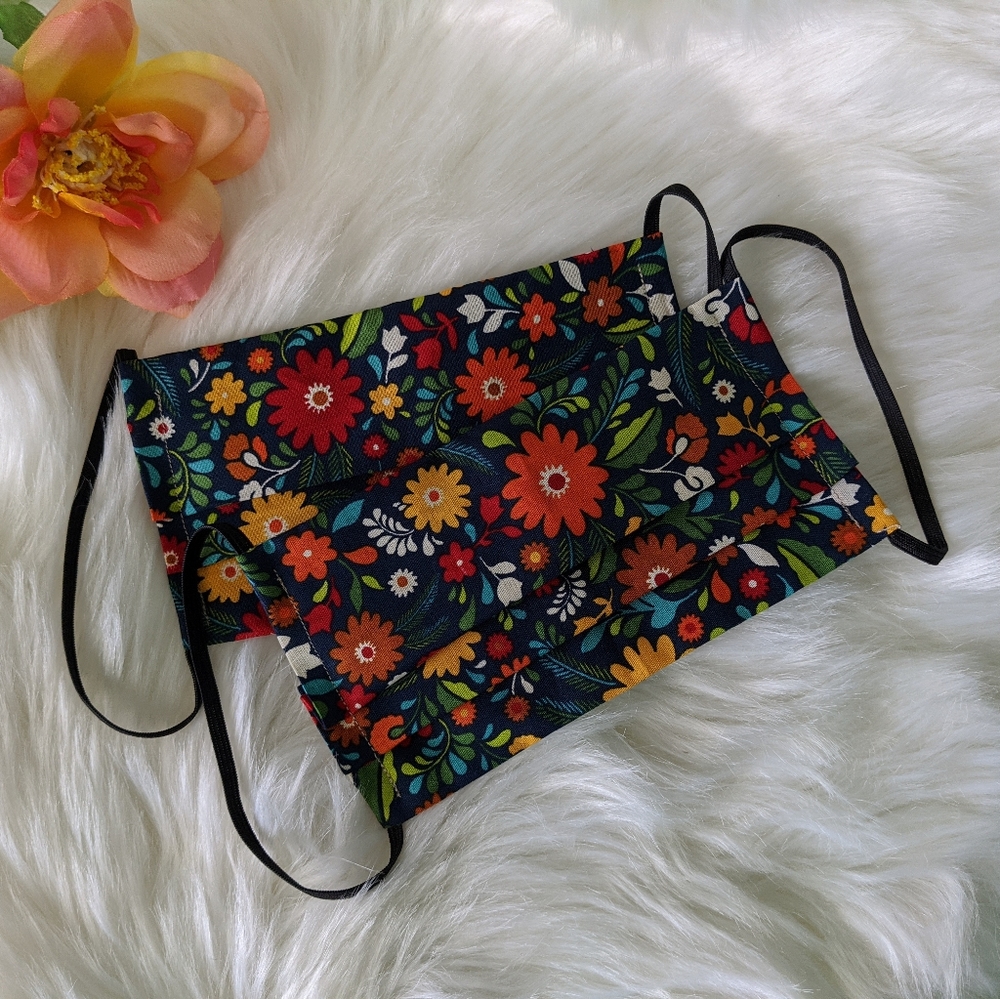 Two Face Masks - Retro Floral